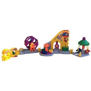 FISHER-PRICE LITTLE PEOPLE FERRIS WHEEL AMUSEMENT PARK CARNIVAL RIDES PLAY SET